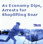 Some items, like Preparation H, are taken out of embarrassment, but shoplifting because of money problems is on the increase.